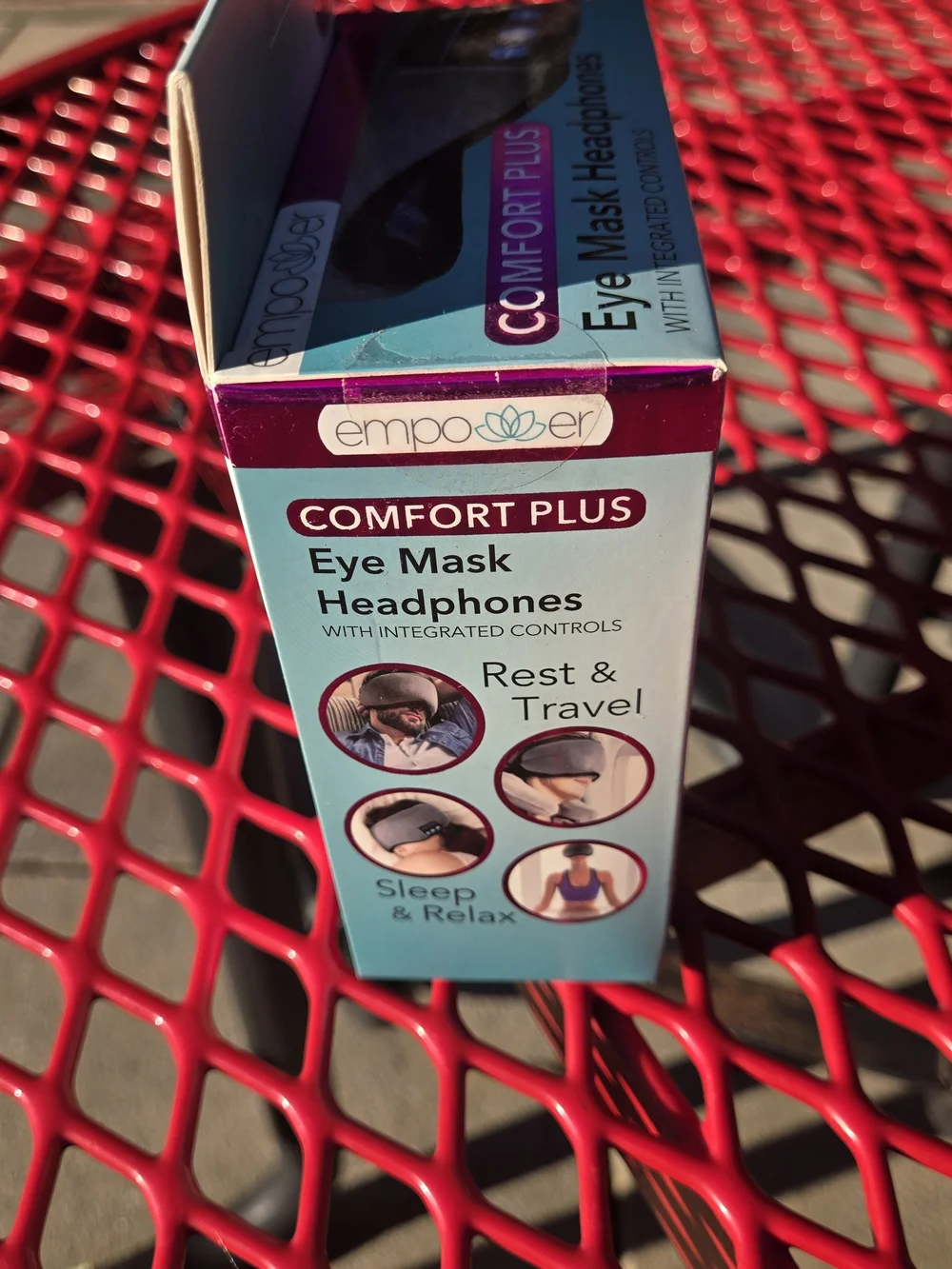 Comfort Plus Gray Eye Mask Headphones - Bluetooth 5.1